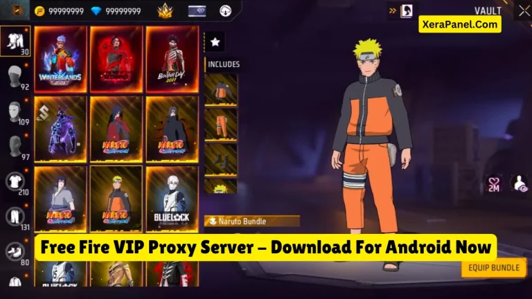 Free Fire Proxy Server APK Download VIP OB51 Update 2025
