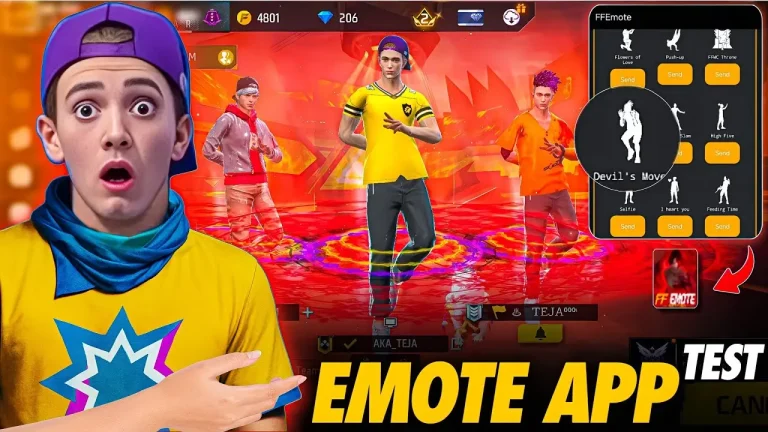 Free Fire Emote Bot Download APK v2 (Official) For Android OB51