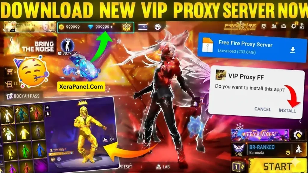 What Is VIP Proxy Server in Free Fire?
