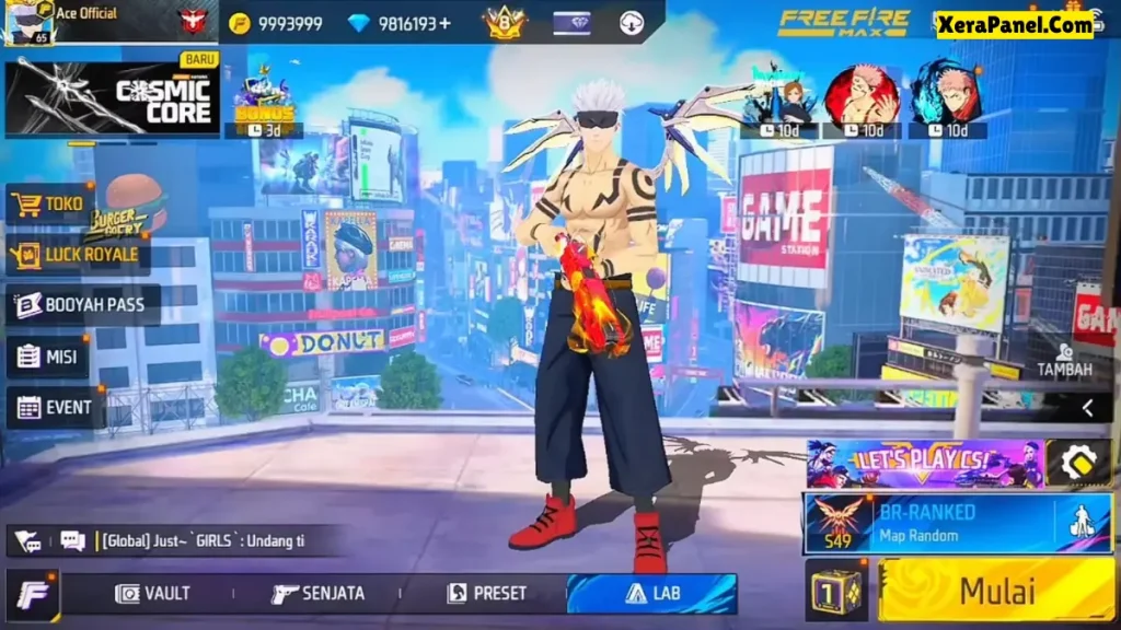 FF Kipas Beta Download OB52 (Free Fire Proxy) Server