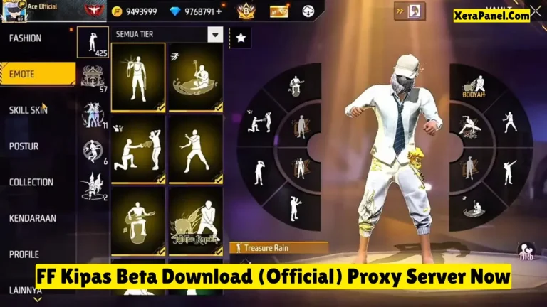 FF Kipas Beta Download OB52 (Free Fire Proxy) Server 2026